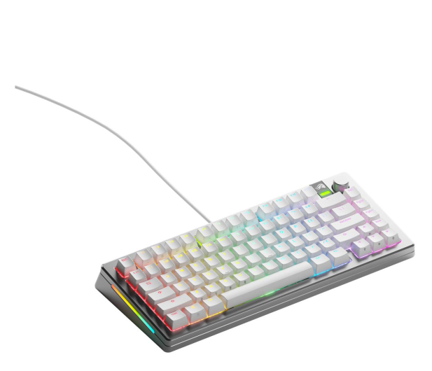 Glorious GMMK 3 PRO 75% Silver - US GLO-KB-GMMK3-PRO-75-PB-FOX-W-SIL-US - 1277694 - zdjęcie 4